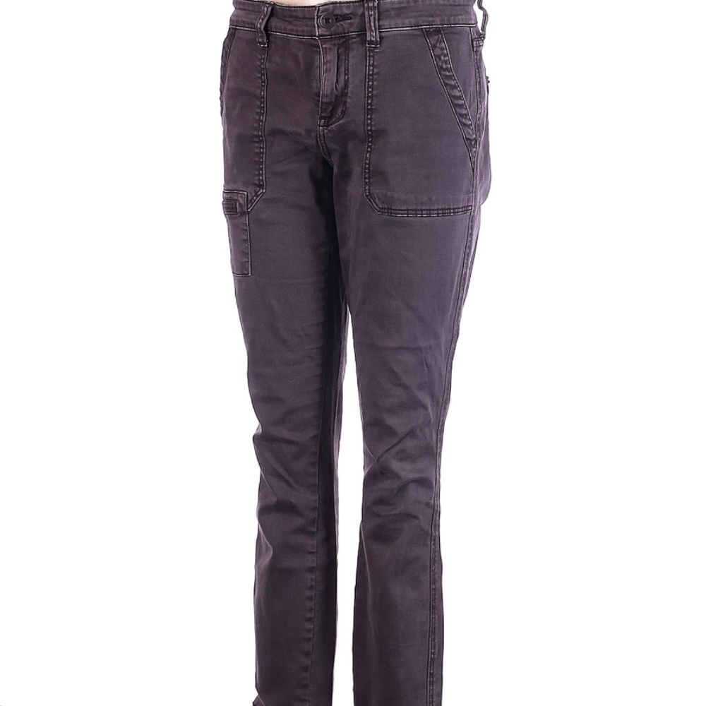 Anthropologie HEI Purple / Plum Low Rise Skinny Cargo Jeans - Size 31